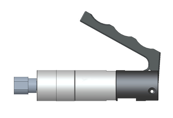 TF210-Serie Vorteilhafte Gewinde aus Edelstahl und Aluminiumlegierung Druckgriff Typ Schnellanschluss Kopplung