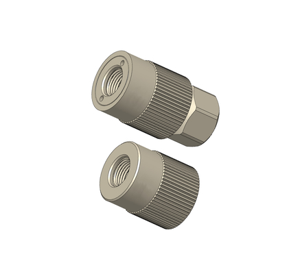 TF240-Serie Gießfaser aus Edelstahl und Aluminiumlegierung Handschraubenart Schnellanschlusskopplung