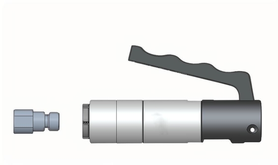 TF210-Serie Vorteilhafte Gewinde aus Edelstahl und Aluminiumlegierung Druckgriff Typ Schnellanschluss Kopplung