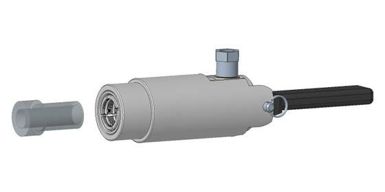 Aluminiumlegierung Griff Typ Schnellanschluss Kopplung TF421 Hochdruckanwendung