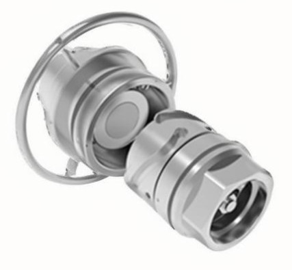 Dauerhafte Aluminiumlegierung aus Edelstahl oder Messing TFC-Drei-Groove-Fluidverbindung