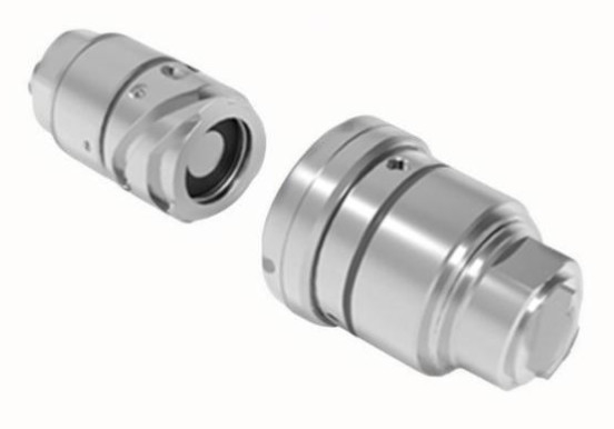 Dauerhafte Aluminiumlegierung aus Edelstahl oder Messing TFC-Drei-Groove-Fluidverbindung