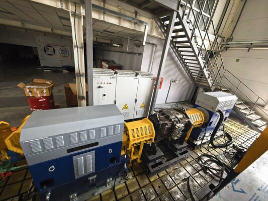 SSCD500-1500/3800 500kW 3183 Nm Übertragungstyp Dynamometer Prüfbanksystem