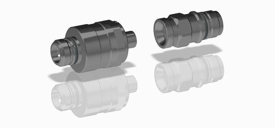 Erschwingliche Edelstahl-Aluminiumlegierung oder Messing TFH Großer Radial-Floating Blind-Matching-Fluid-Anschluss