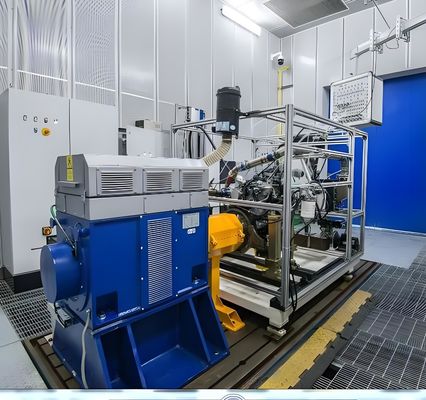 SSCD300-1500-3200 Hohe Drehmomentmessgenauigkeit, geringe Wartung Dieselmotor Elektrodynamometer Prüfbank
