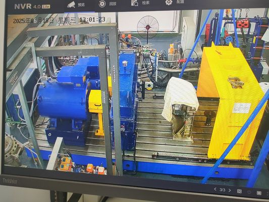 600kW Eins-zu-Eins-Getriebe- und Achsen-Leistungsprüfstand mit Zwangsluftkühlung und Zuverlässigkeitsprüfung