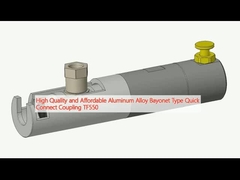 Hochwertige und erschwingliche Aluminiumlegierung Bajonett Typ Quick Connect Kupplung TF550